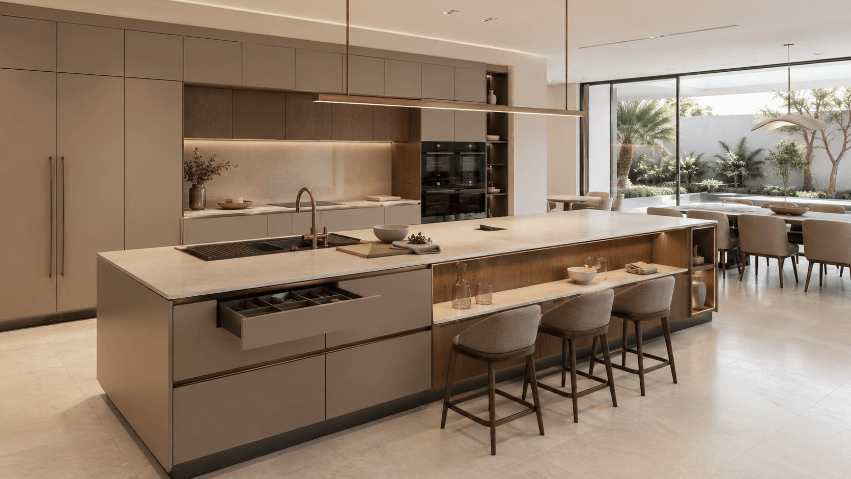 Island-Centric Kitchens