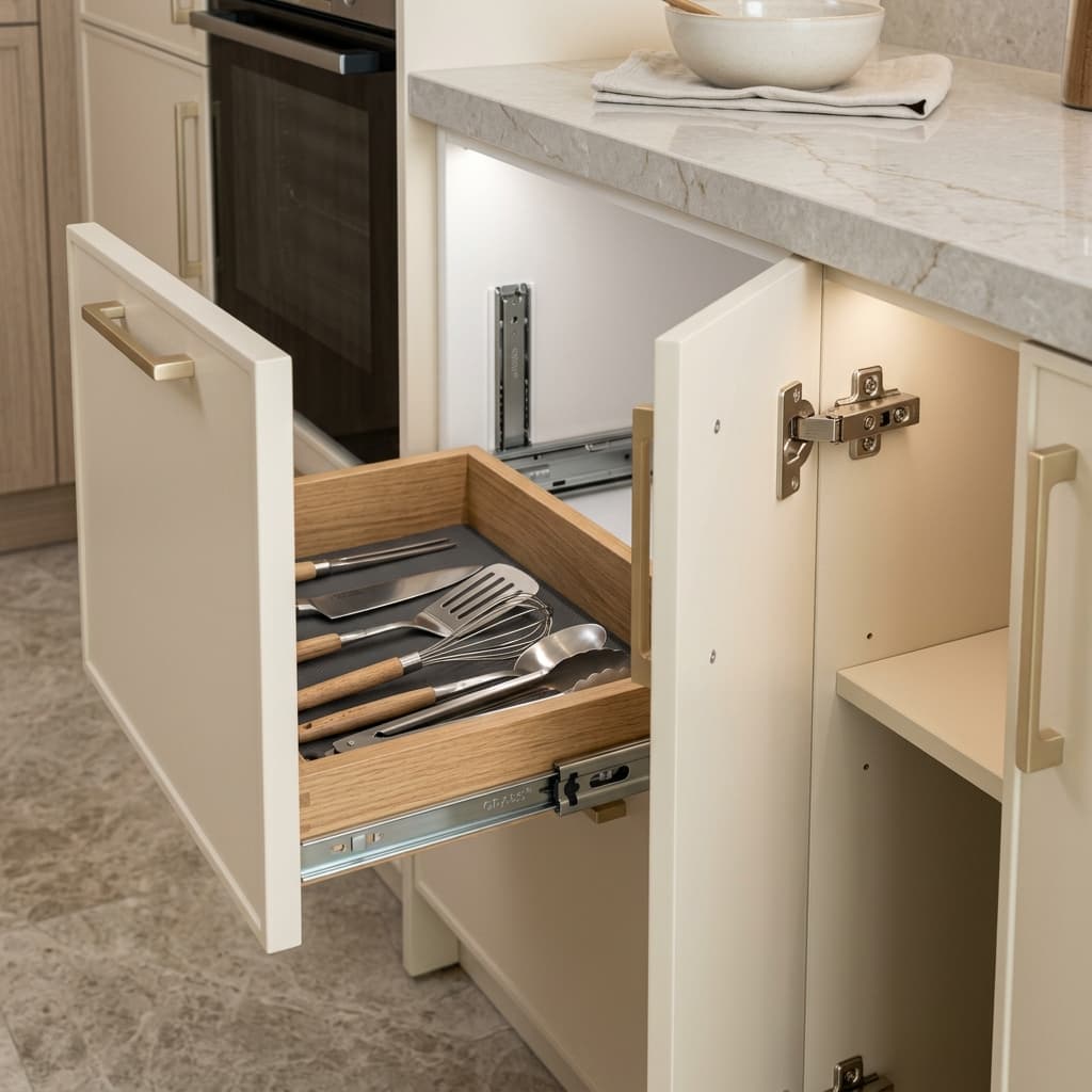 Soft-Close Drawers & Hinges