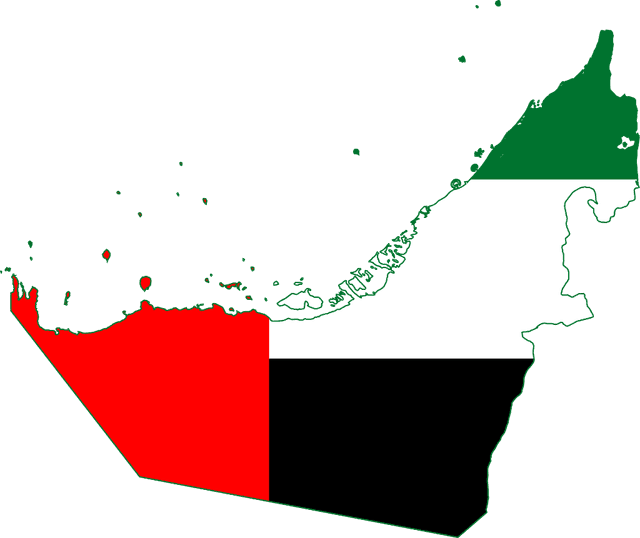 UAE Cities Map